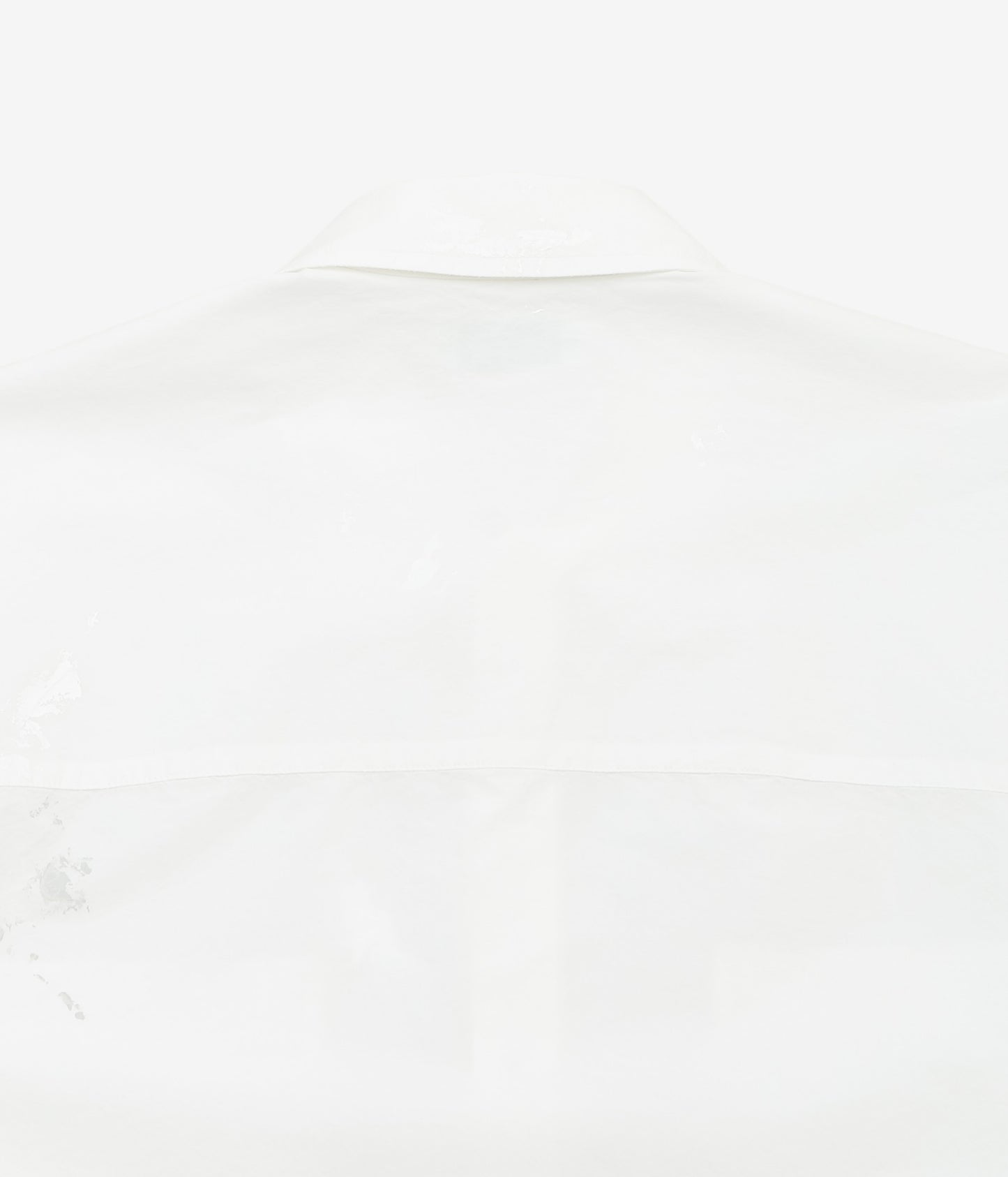 NOMAT ''PAINTED TIE SHIRT'' (PAINT WHITE)