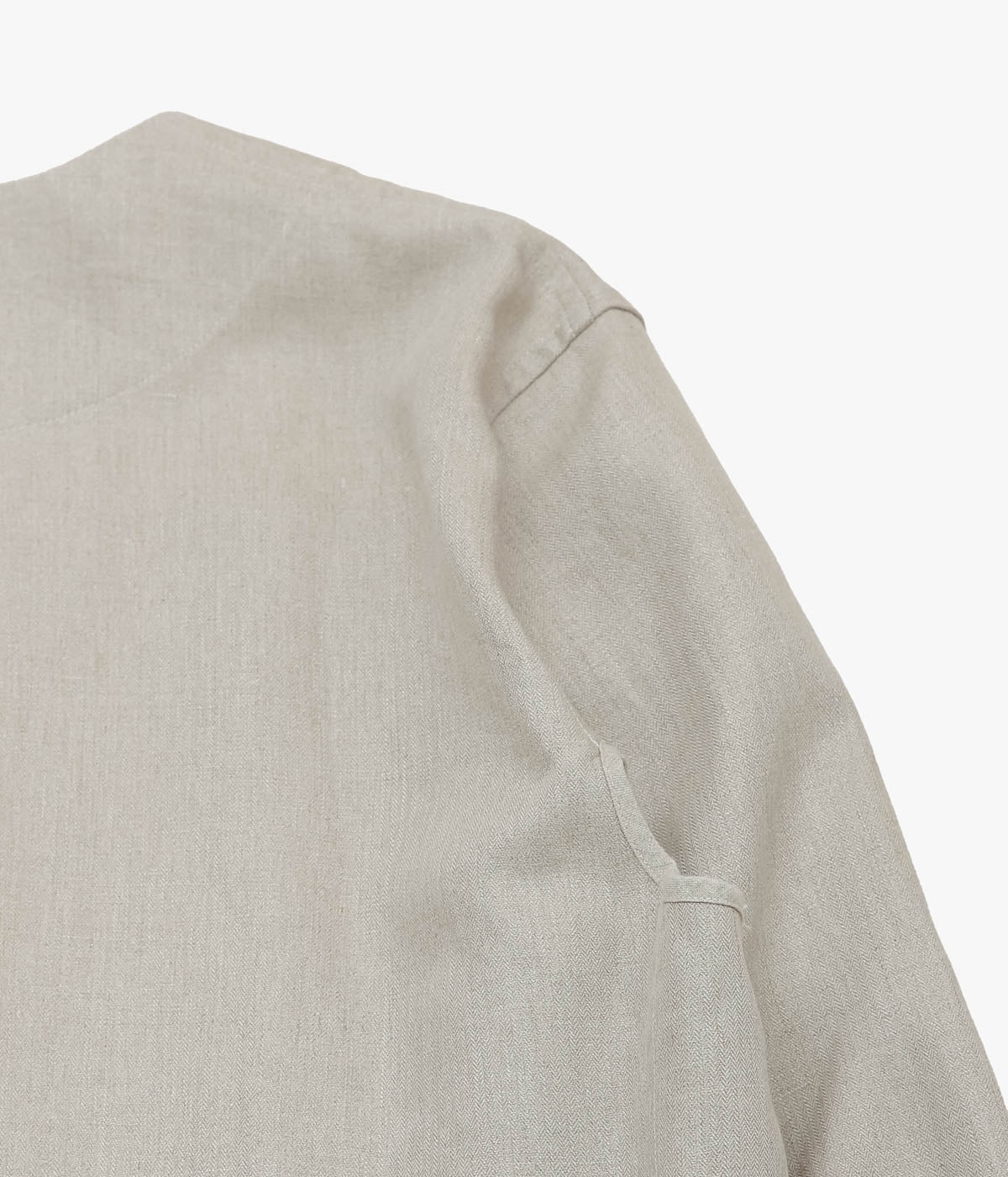 NOMAT ''PIPING JKT / HERRINGBONE'' (ECRU)