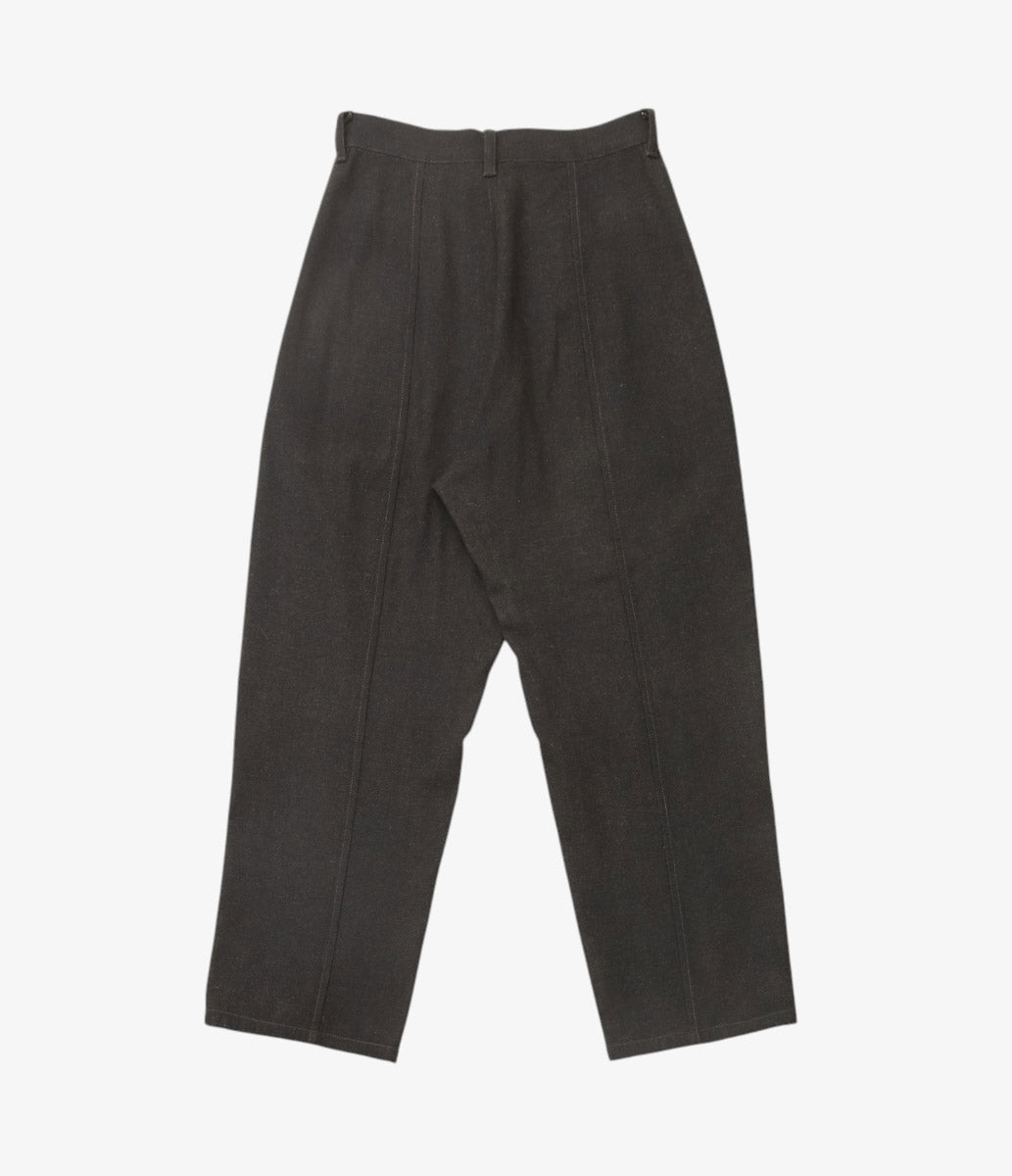 NOMAT ''POCKET PT C/W DENIM'' (DARK BROWN)