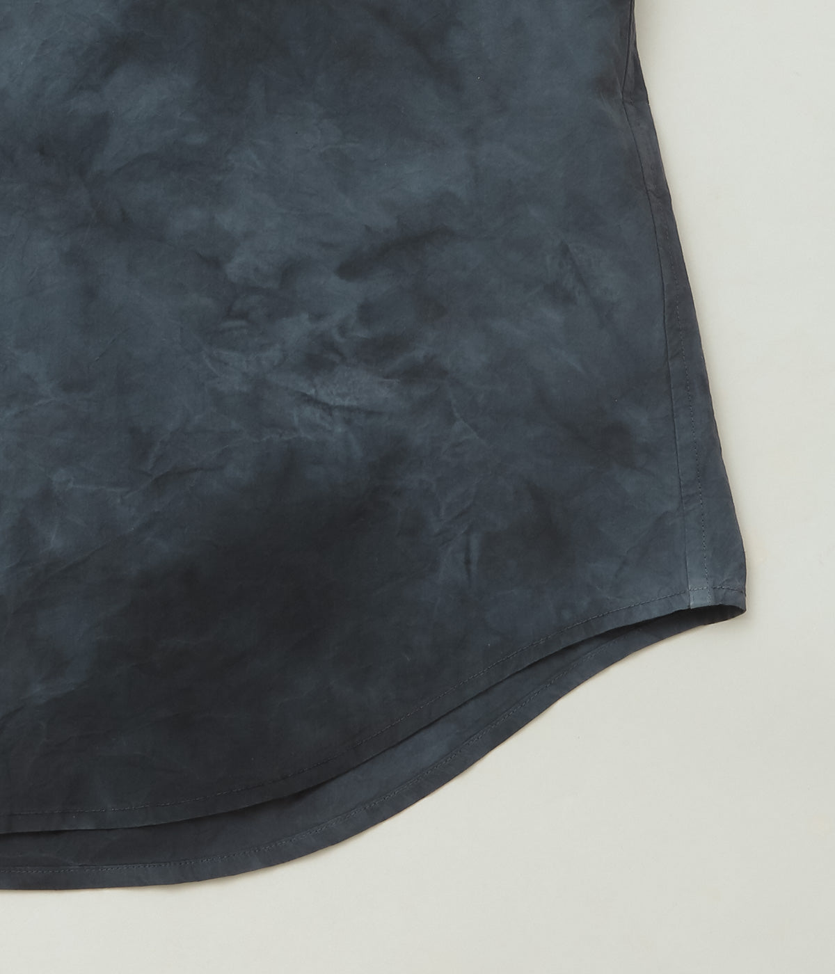 NOMAT ''S/S SHIRT/HAND-DYED'' (MIDNIGHT)