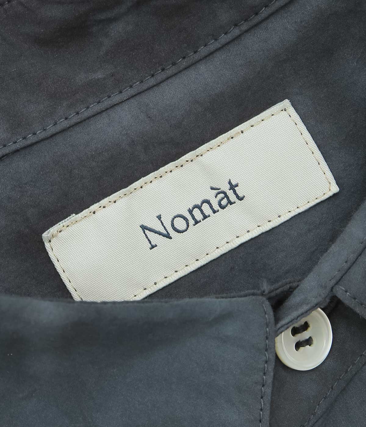 NOMAT ''S/S SHIRT/HAND-DYED'' (MIDNIGHT)