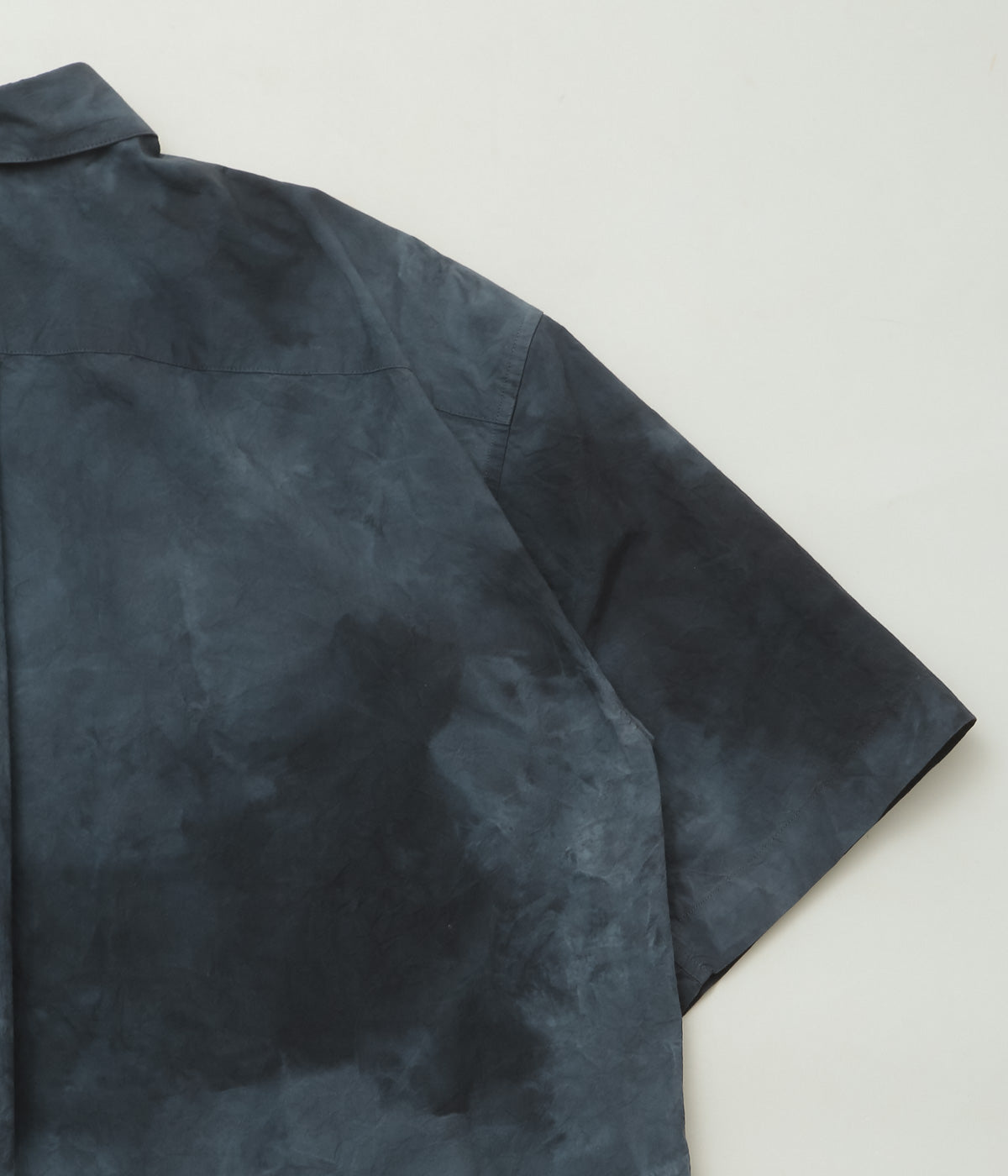 NOMAT ''S/S SHIRT/HAND-DYED'' (MIDNIGHT)