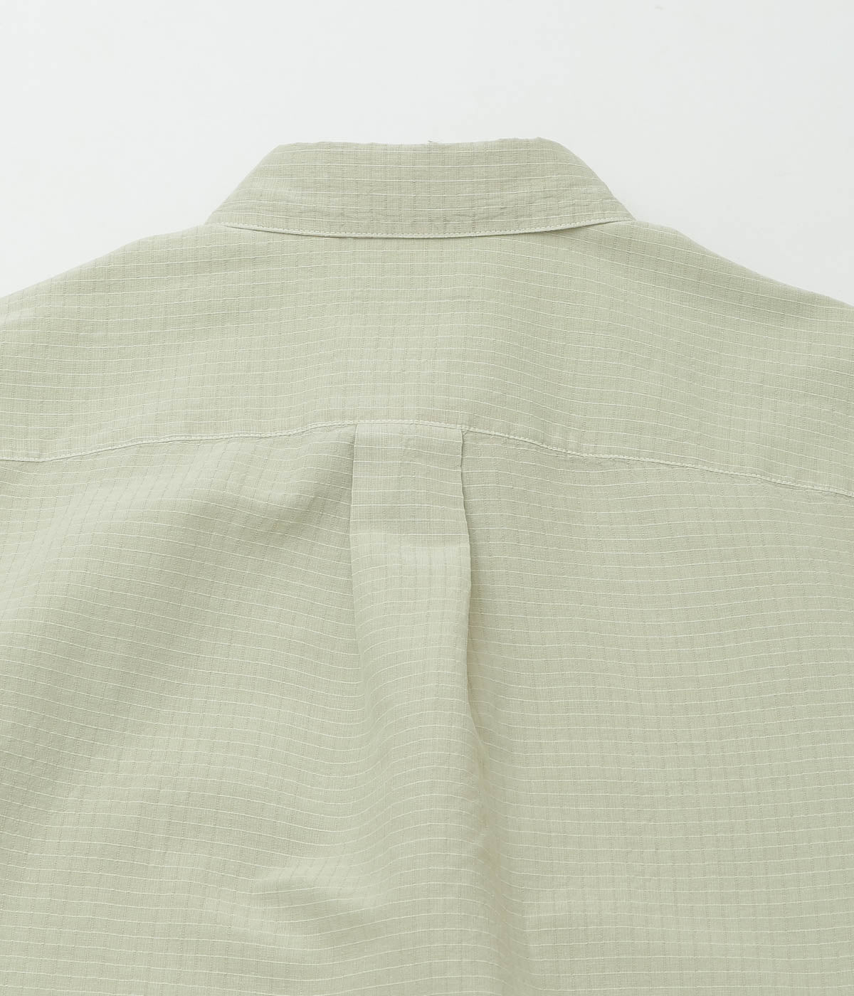 NOMAT ''S/S SHIRT/SILK COTTON RIPSTOP'' (MISTGREEN)