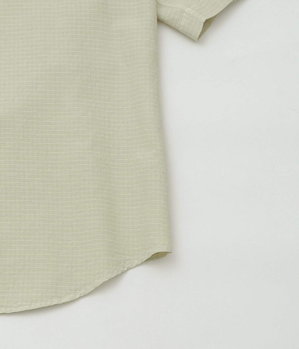 NOMAT ''S/S SHIRT/SILK COTTON RIPSTOP'' (MISTGREEN)