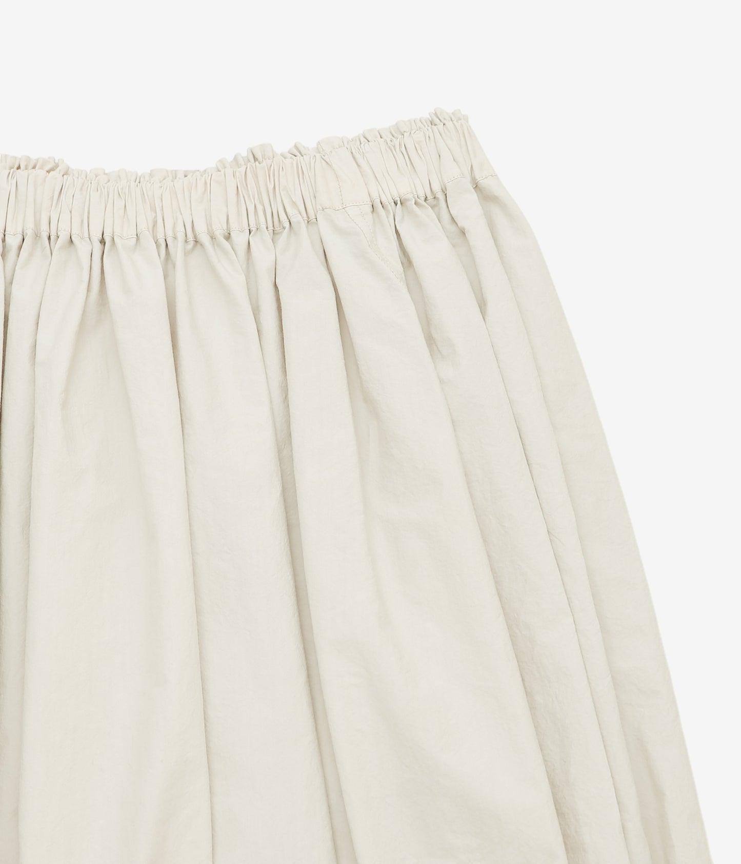 NOMAT ''SHIRRING SKIRT'' (STONE GREY)