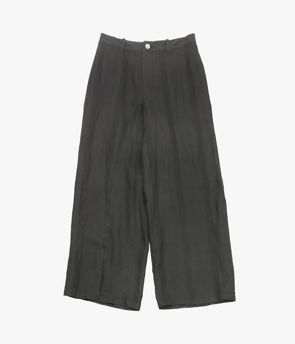 NOMAT ''STRAIGHT PT / LINEN STRIPES'' (BLACK)