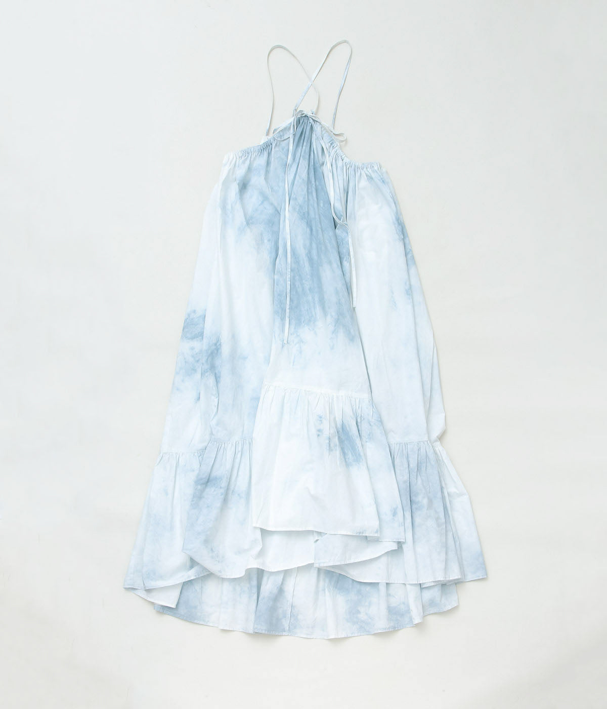 NOMAT ''STRAP DRESS'' (BLUE×WHITE)