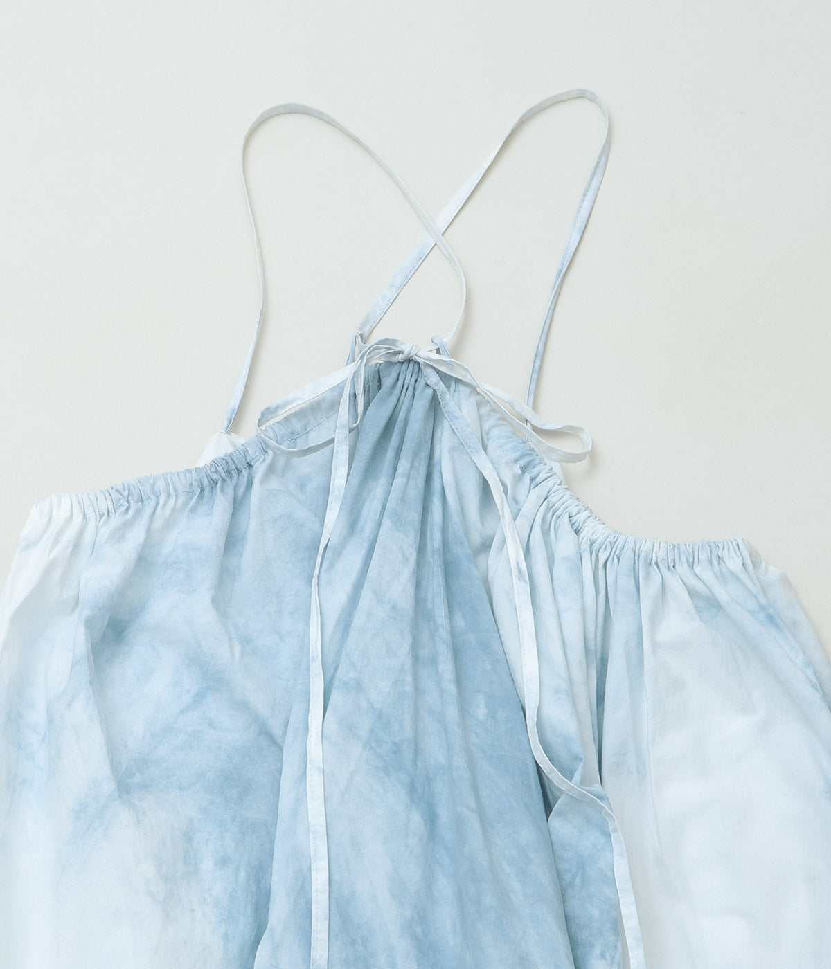 NOMAT ''STRAP DRESS'' (BLUE×WHITE)