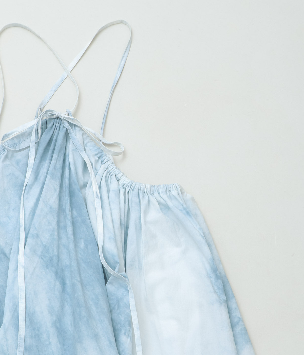 NOMAT ''STRAP DRESS'' (BLUE×WHITE)