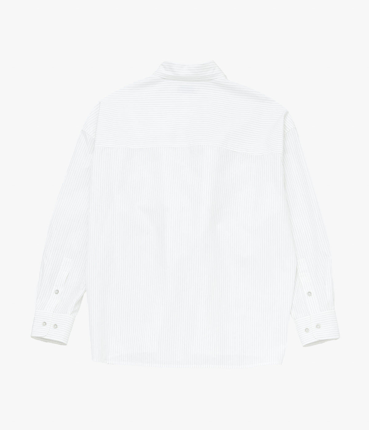 NOMAT ''TIE SHIRT / SILK COTTON STRIPE'' (STRIPE)