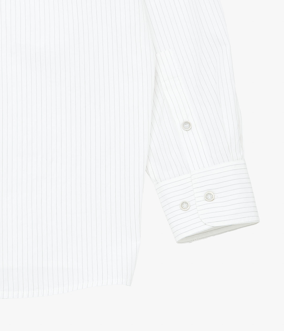 NOMAT ''TIE SHIRT / SILK COTTON STRIPE'' (STRIPE)