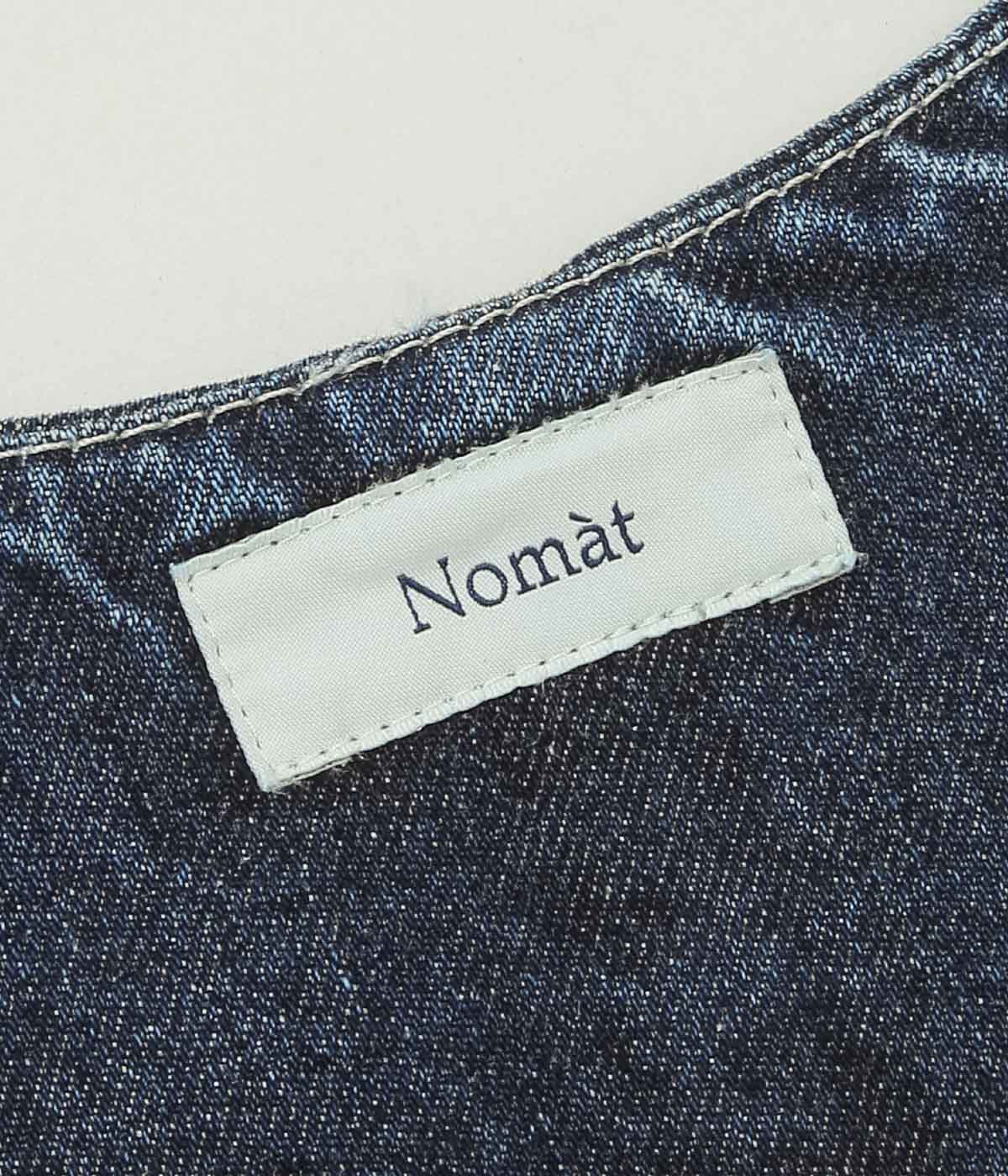NOMAT ''TWO-TONE DENIM PIPING JKT'' (SAX BLUE)