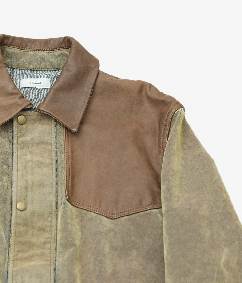 NOMAT ''UTILITY JK/FLOCKY DENIM'' (AURORA YELLOW)