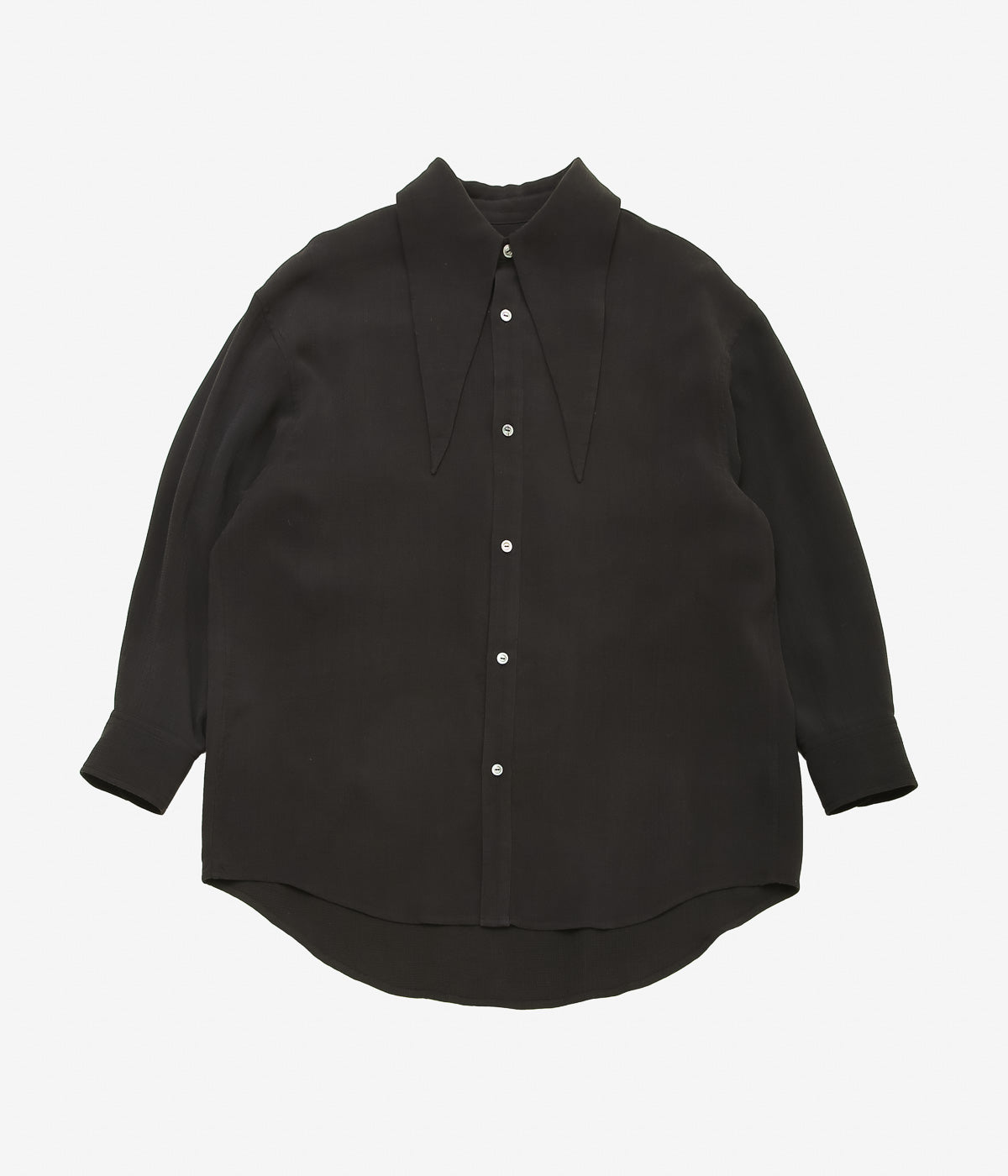 NOMAT ''VINTAGE SILK SCARF SHIRTS'' (BLACK)