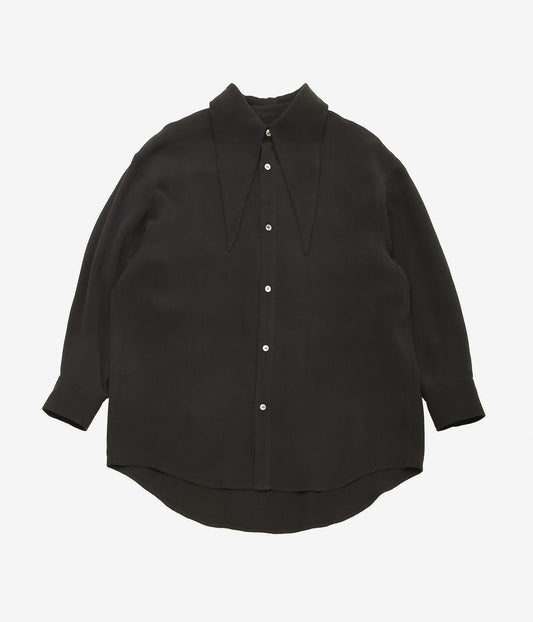 NOMAT ''VINTAGE SILK SCARF SHIRTS'' (BLACK)