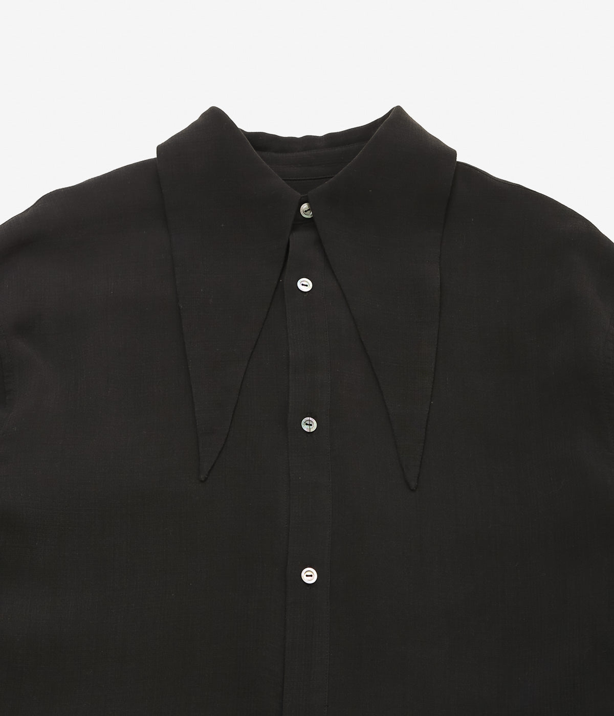 NOMAT ''VINTAGE SILK SCARF SHIRTS'' (BLACK)