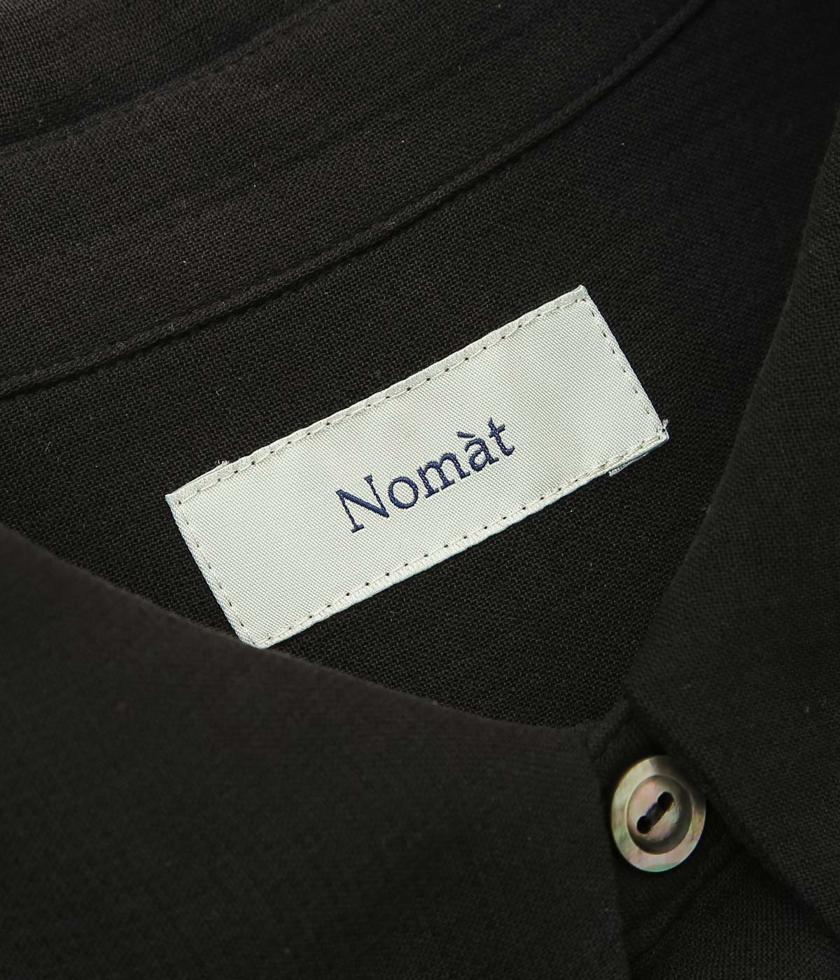 NOMAT ''VINTAGE SILK SCARF SHIRTS'' (BLACK)