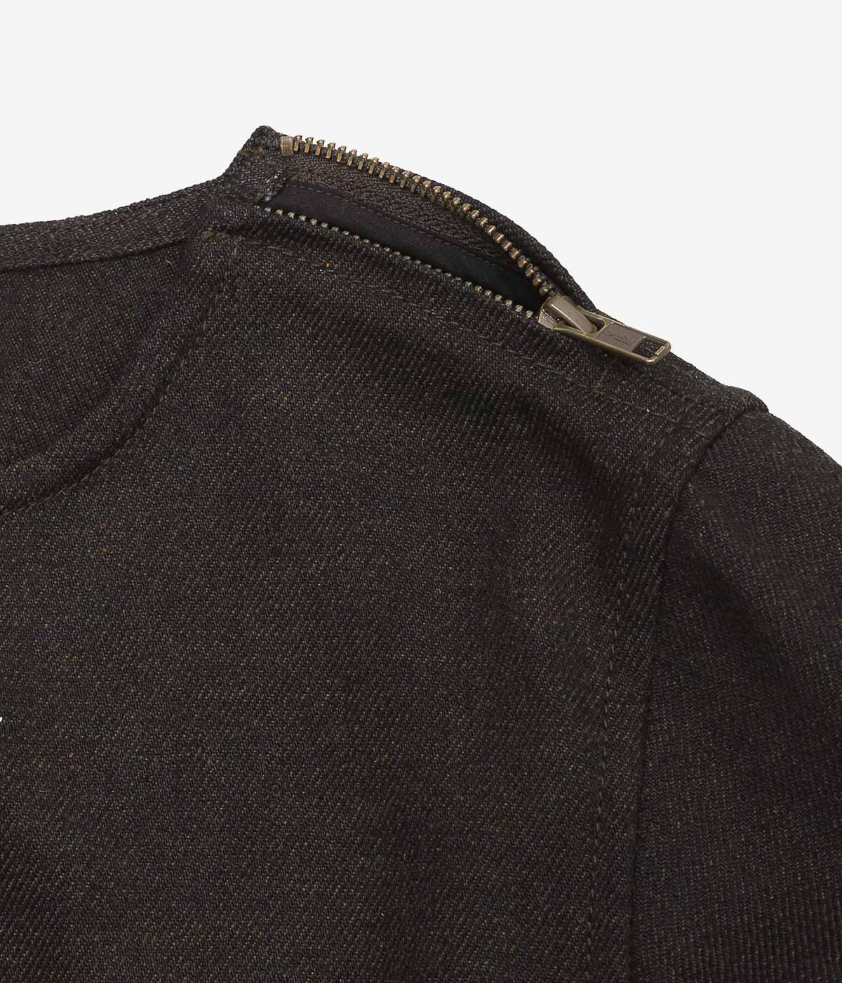 NOMAT ''WOOL COTTON PULLOVER BLOUSE'' (DARK BROWN)