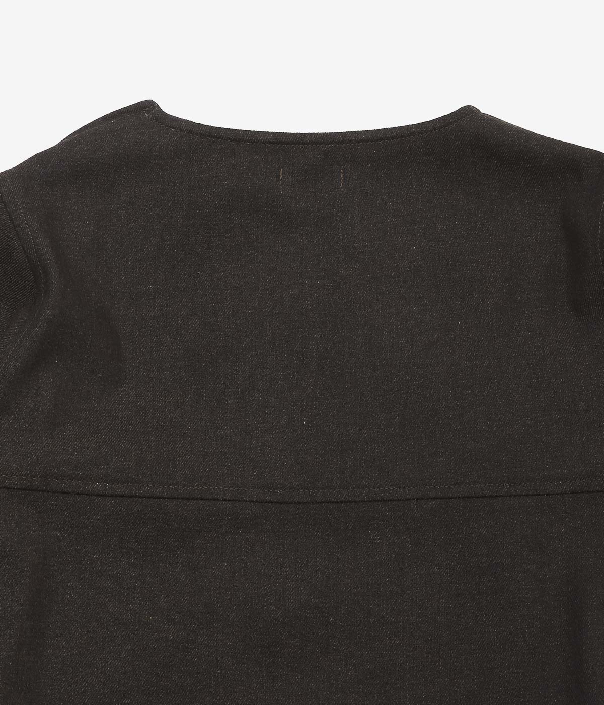NOMAT ''WOOL COTTON PULLOVER BLOUSE'' (DARK BROWN)