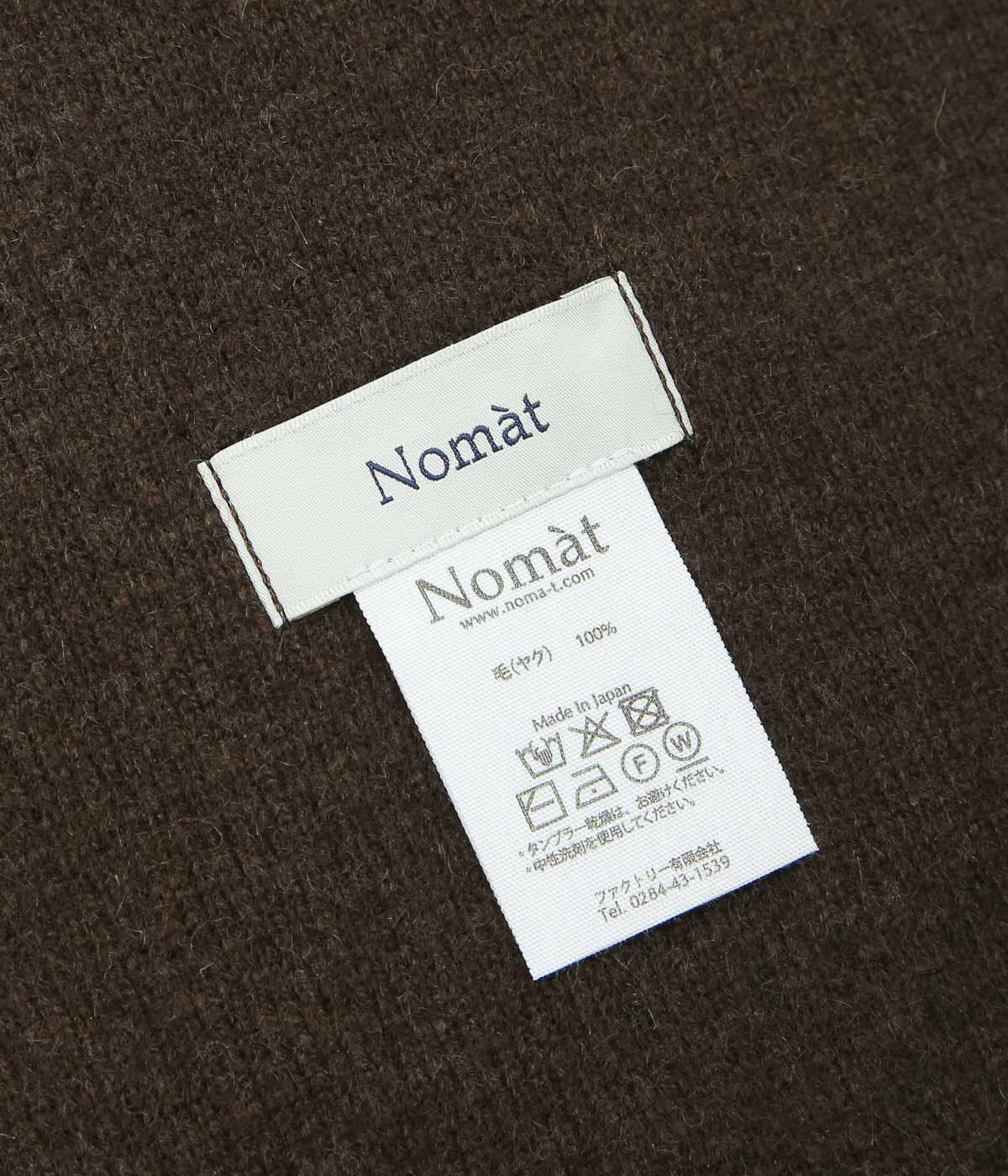NOMAT ''YAK SHORT STOLE'' (DARK BROWN)