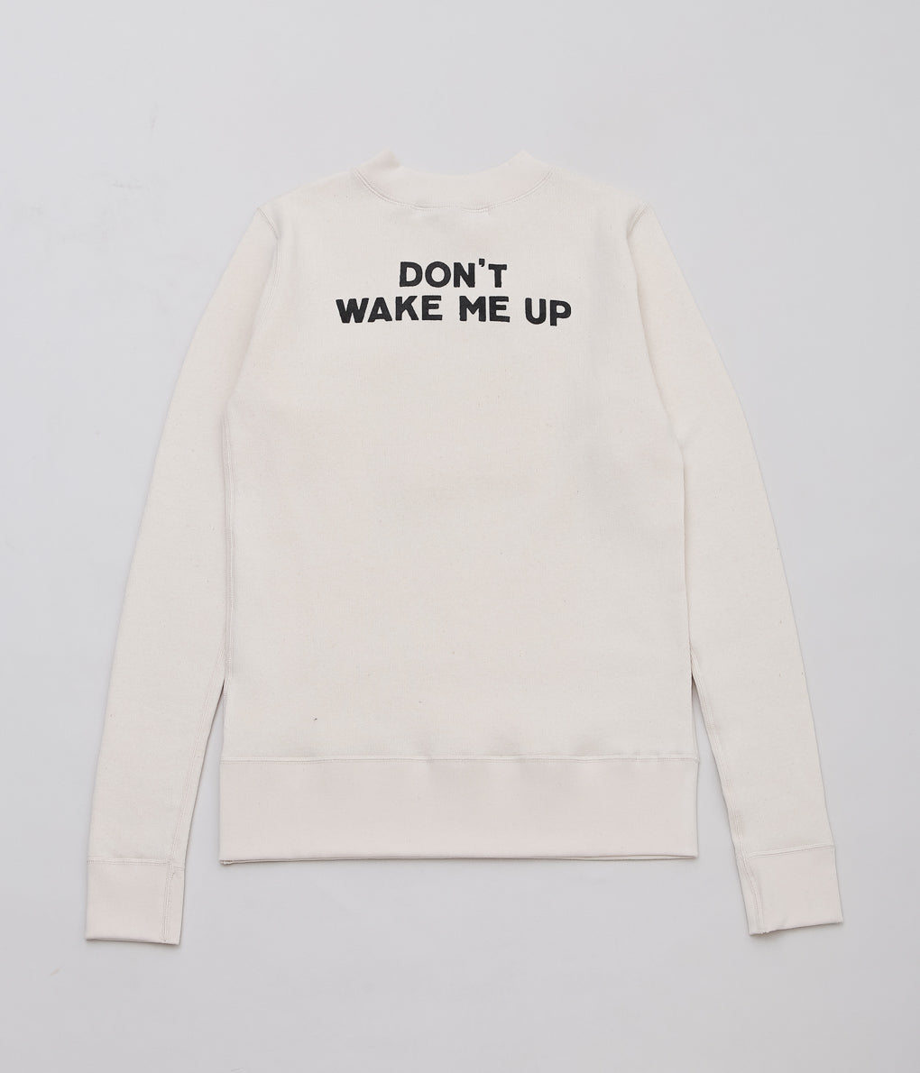 OLDMAN 'S TAILOR ''뒤 기모 HAVE A KIP SWEAT SHIRT ''(NATURAL)