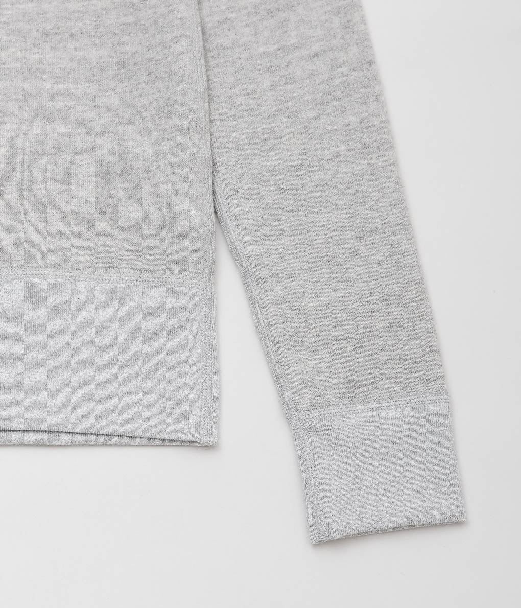 OLDMAN 'S TAILOR ''뒤 기모 HAVE A KIP SWEAT SHIRT ''(HEATHER GRAY)