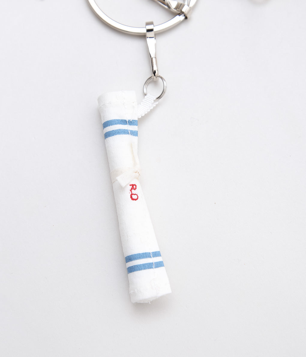 OLDMAN'S TAILOR ''BB CHARM KEY RING'' (BROWN BEARS)