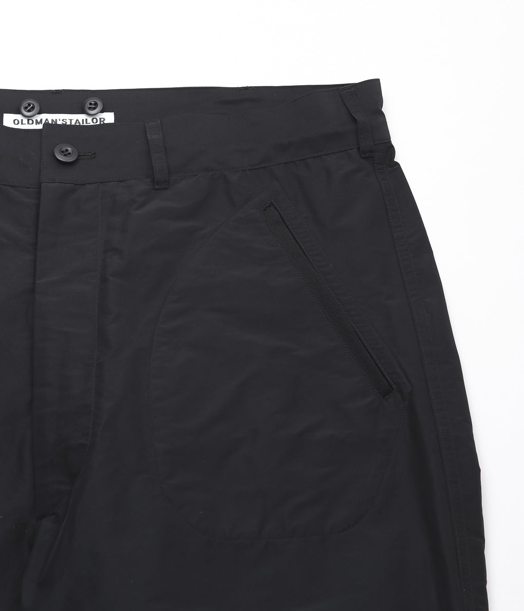 OLDMAN'S TAILOR ''EASY CORD PANTS'' (BLACK)