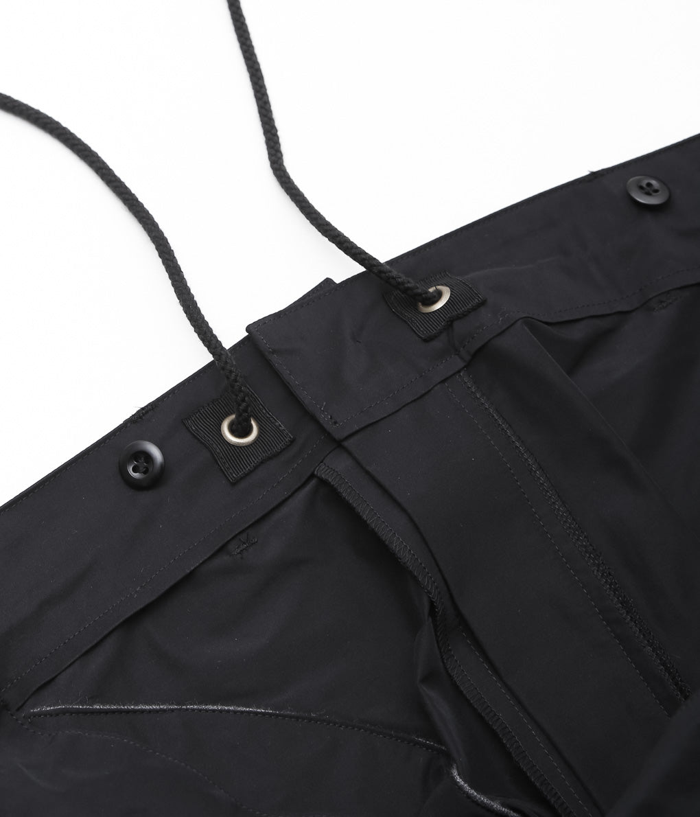 OLDMAN'S TAILOR ''EASY CORD PANTS'' (BLACK)