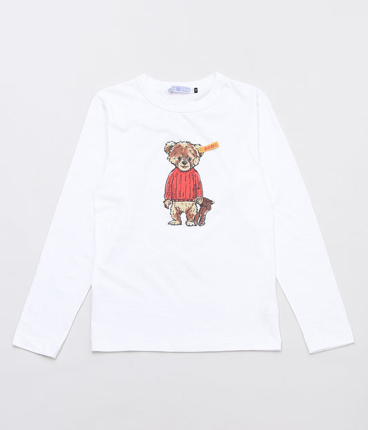 OLDMAN'S TAILOR ''MEN'S BEAR BOY L/T'' (WHITE)