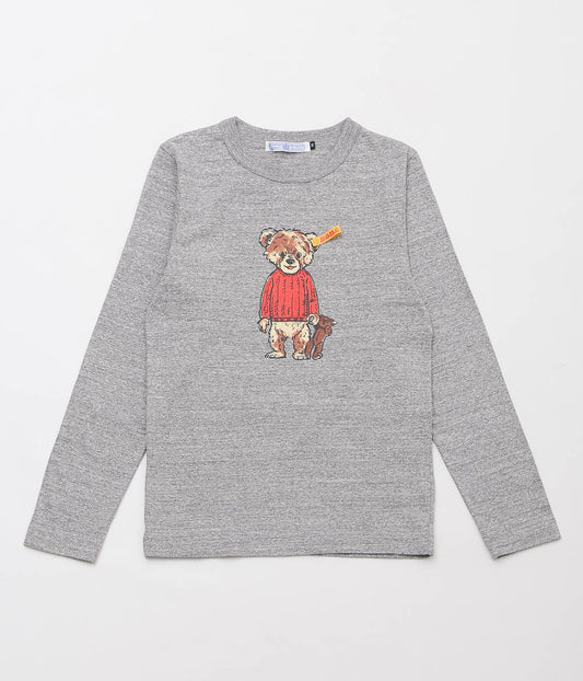 OLDMAN'S TAILOR ''MEN'S BEAR BOY L/T'' (HEATHER GRAY)