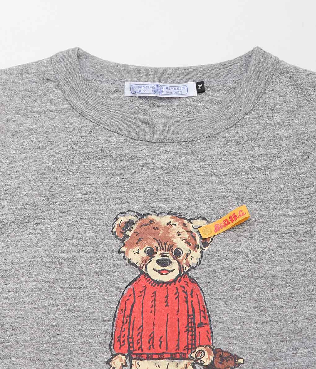 OLDMAN'S TAILOR ''MEN'S BEAR BOY L/T'' (HEATHER GRAY)