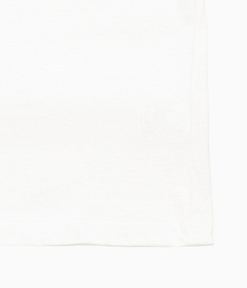 OLDMAN'S TAILOR ''B.W. MEN'S MILK TEA T SHIRT'' (WHITE)