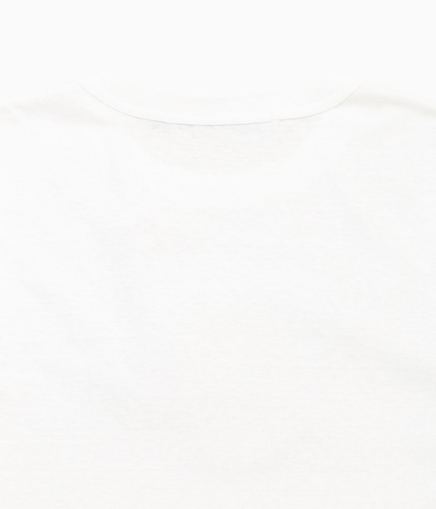 OLDMAN'S TAILOR ''B.W. MEN'S MILK TEA T SHIRT'' (WHITE)