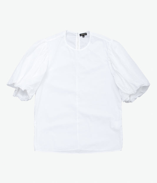 OLDMAN'S TAILOR ''G.D LAWN BALLOON SLEEVE BLOUSE'' (WHITE)
