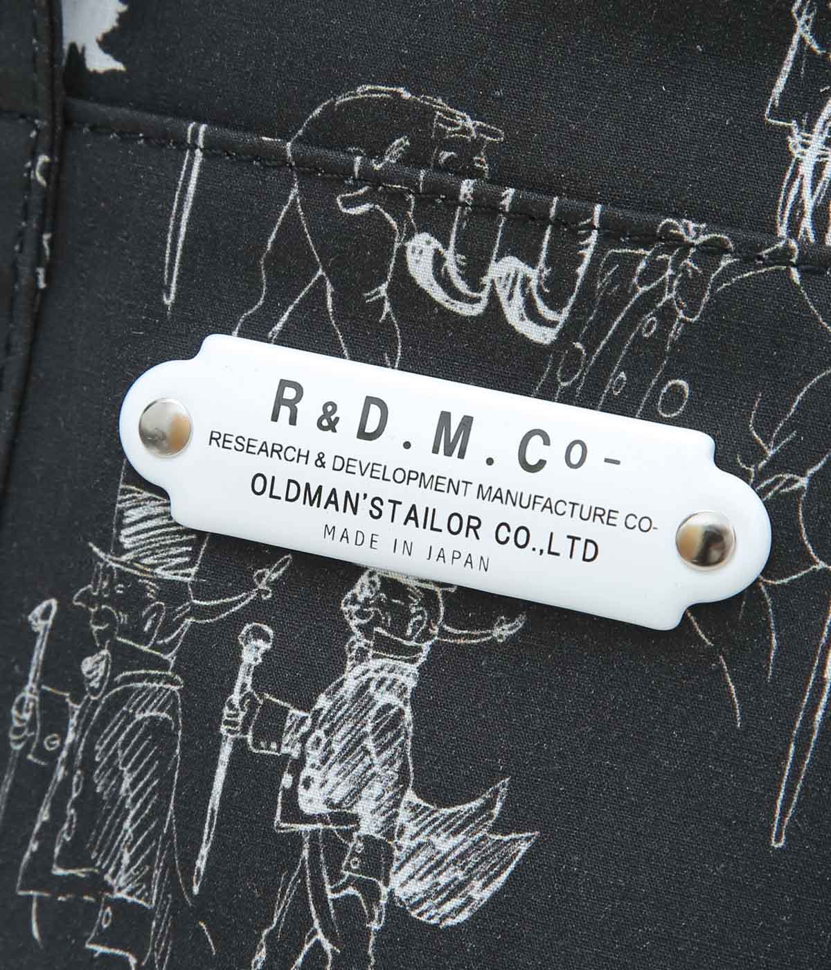 OLDMAN'S TAILOR ''GRAFFITI TOTE BAG'' (BLACK)