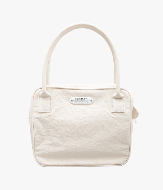 OLDMAN 'S TAILOR ''HIGH COUNT COTTON BOSTON BAG''(NATURAL)