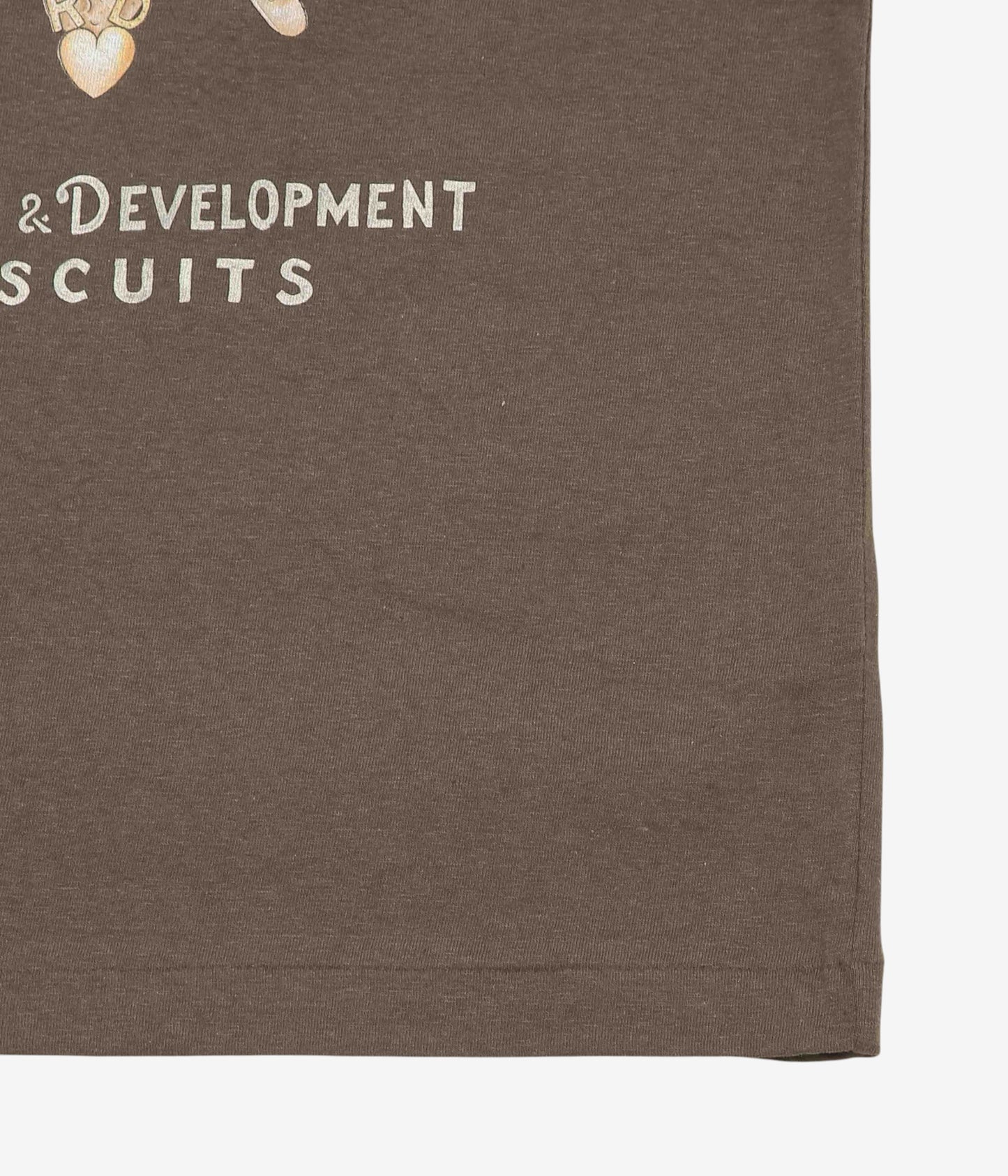 OLDMAN'S TAILOR ''MEN'S  BISCUIT T SHIRT'' (BROWN)