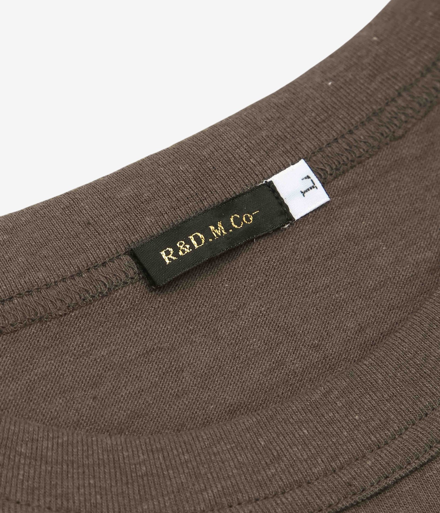 OLDMAN'S TAILOR ''MEN'S  BISCUIT T SHIRT'' (BROWN)