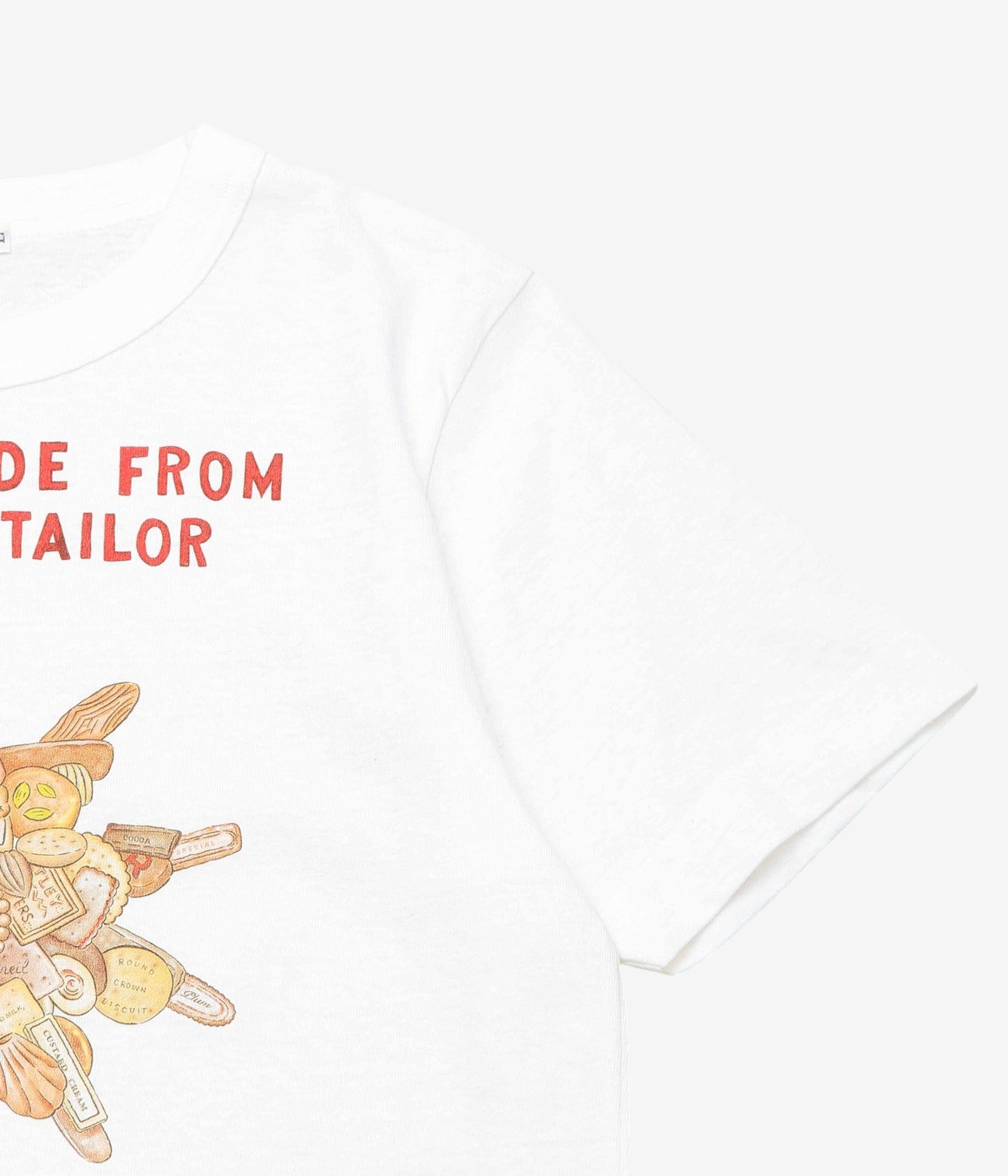 OLDMAN'S TAILOR ''MEN'S  BISCUIT T SHIRT'' (WHITE)