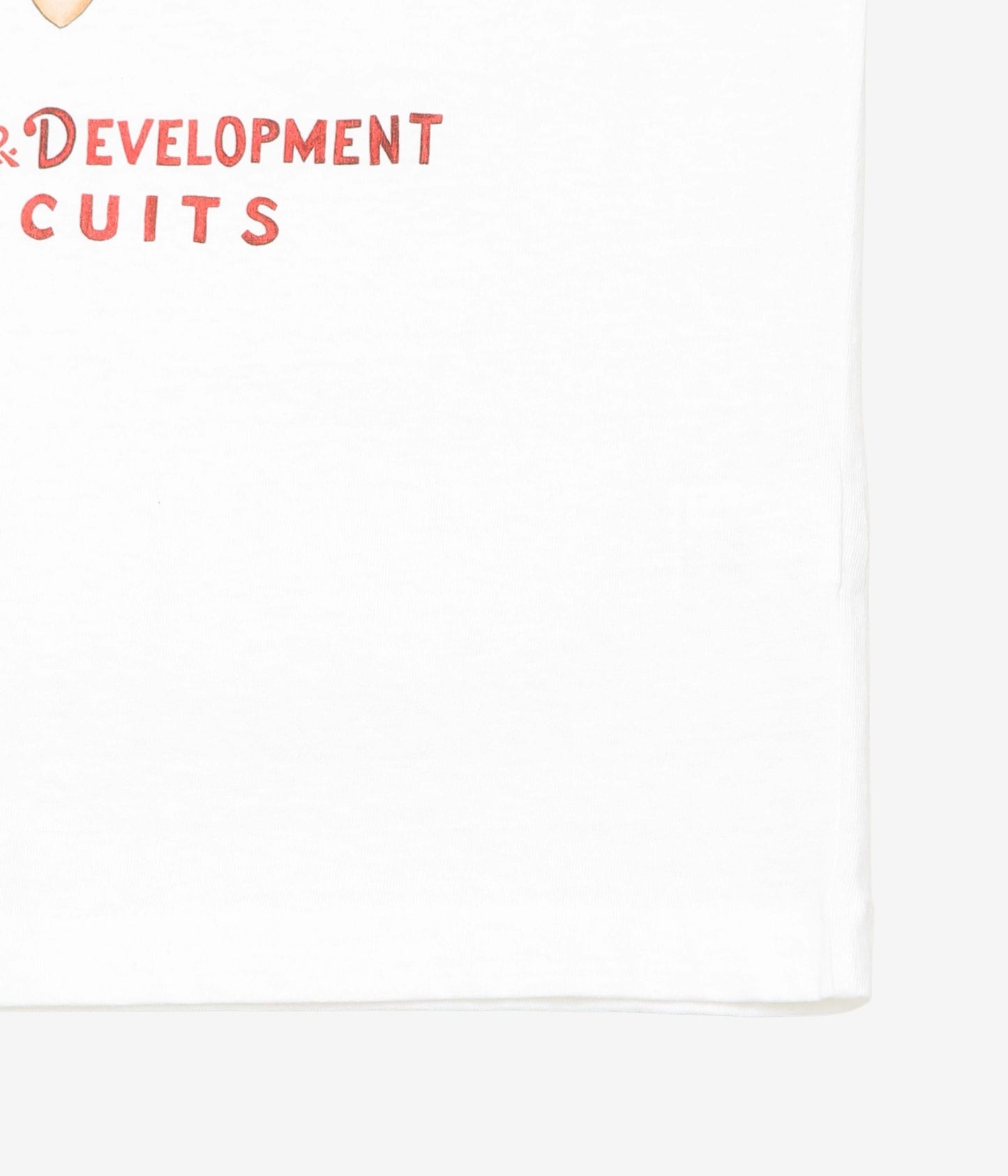 OLDMAN'S TAILOR ''MEN'S  BISCUIT T SHIRT'' (WHITE)