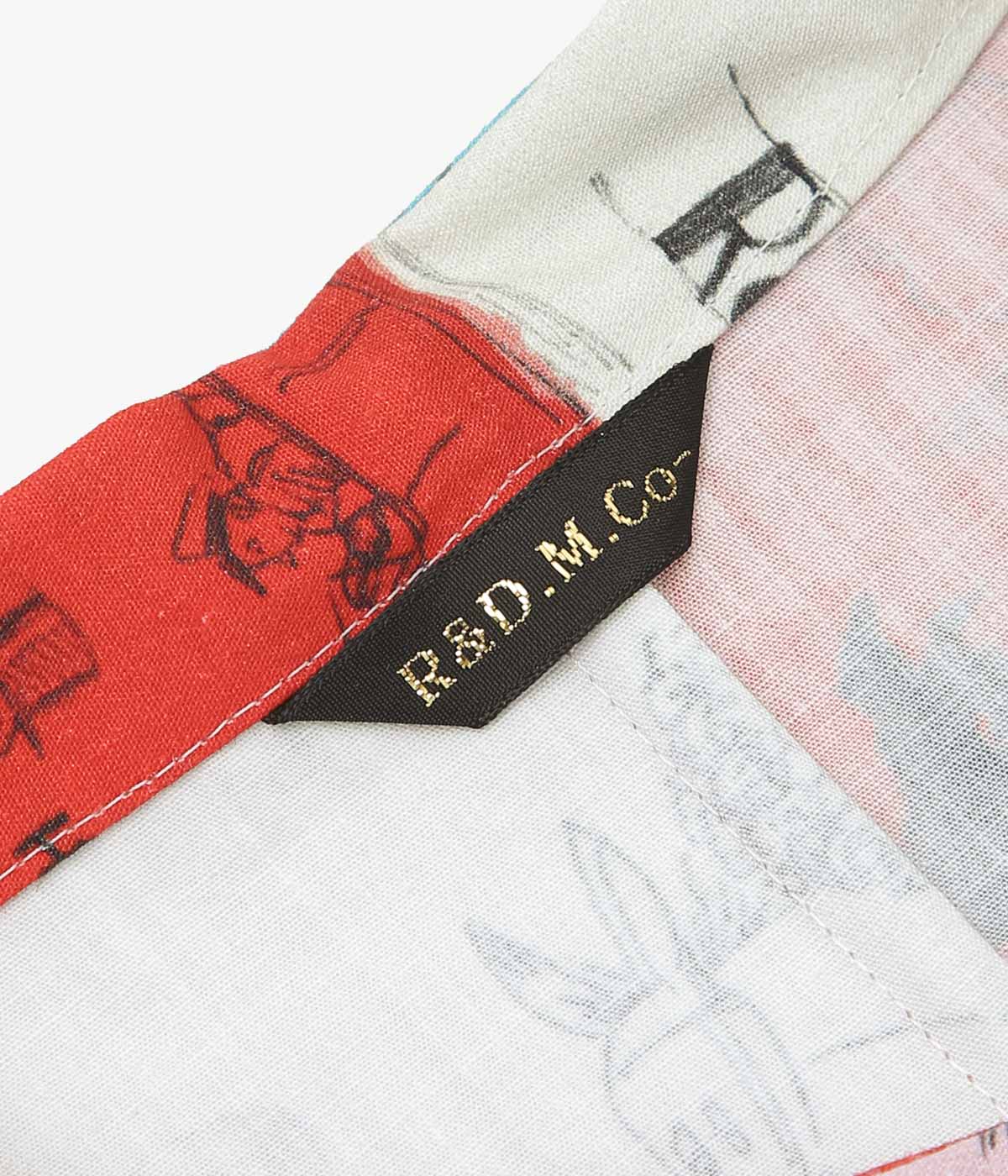 OLDMAN'S TAILOR ''MOSAIC GRAFFITI BAGGY SHIRT'' (MULTI)