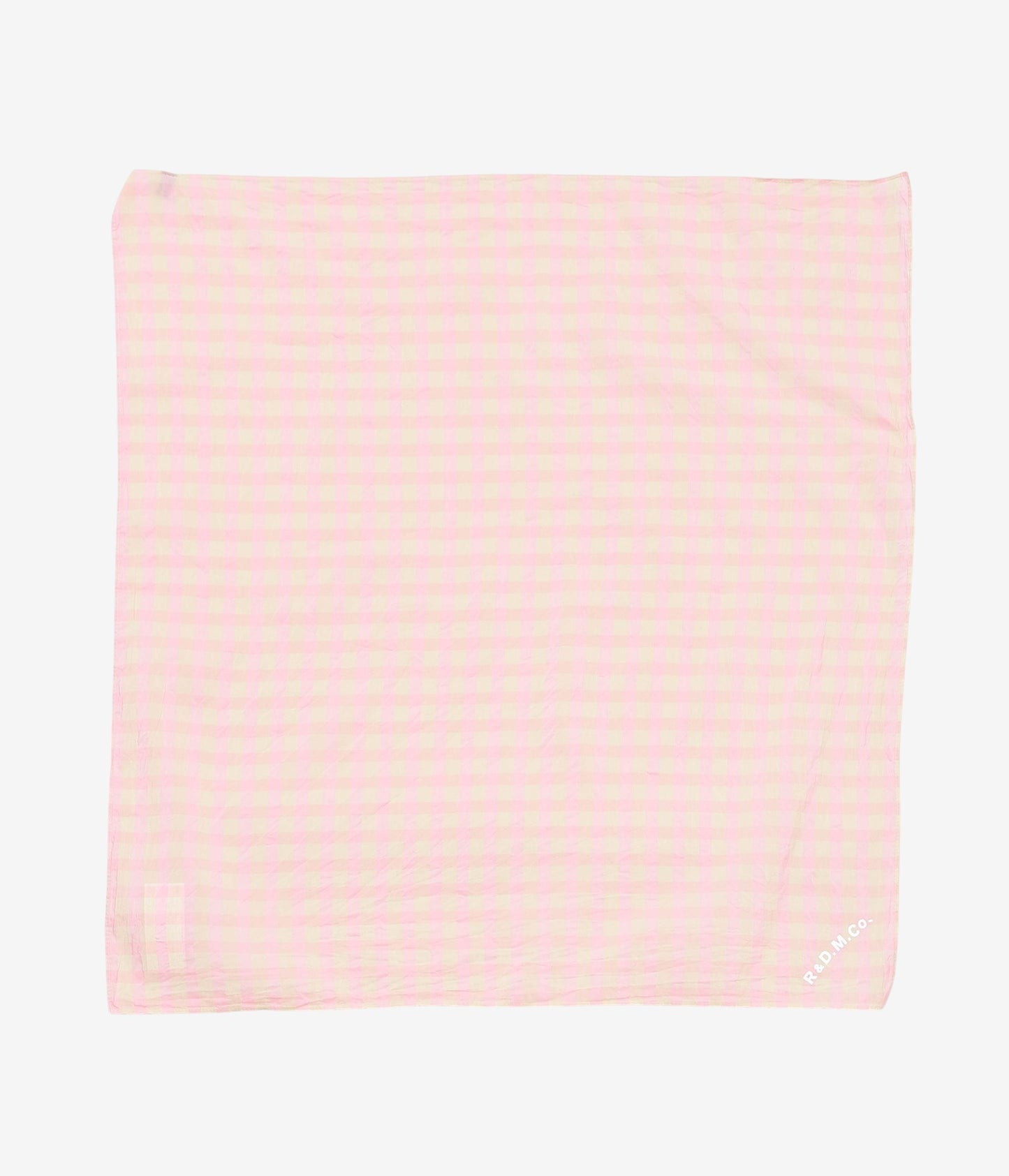 OLDMAN'S TAILOR ''S/C B&G SCARF'' (PINK)