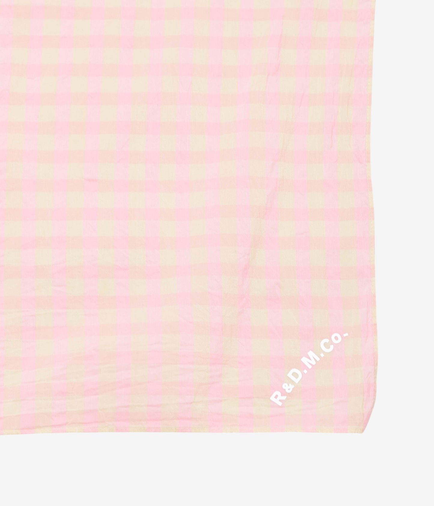 OLDMAN'S TAILOR ''S/C B&G SCARF'' (PINK)