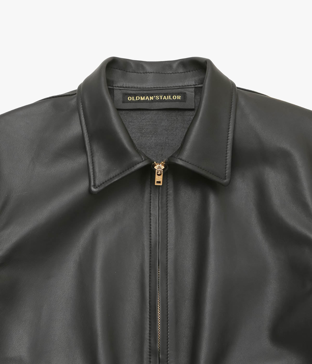 OLDMAN'S TAILOR ''SHEEP LEATHER BLOUSON'' (BLACK)