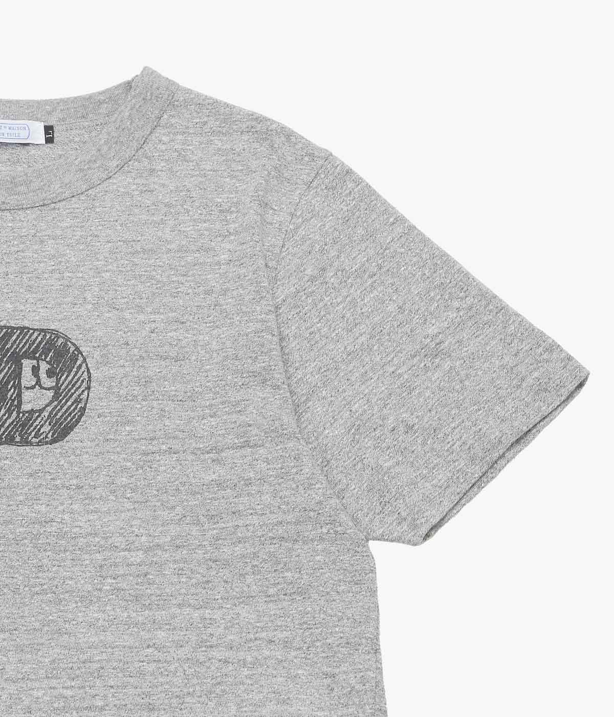 OLDMAN'S TAILOR ''SPY EYE T-SHIRT (MEN'S)'' (HEATHER GRAY)