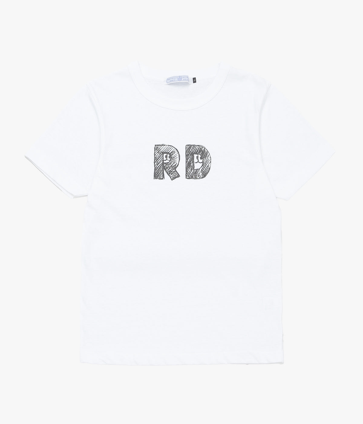 OLDMAN'S TAILOR ''SPY EYE T-SHIRT (MEN'S)'' (WHITE)
