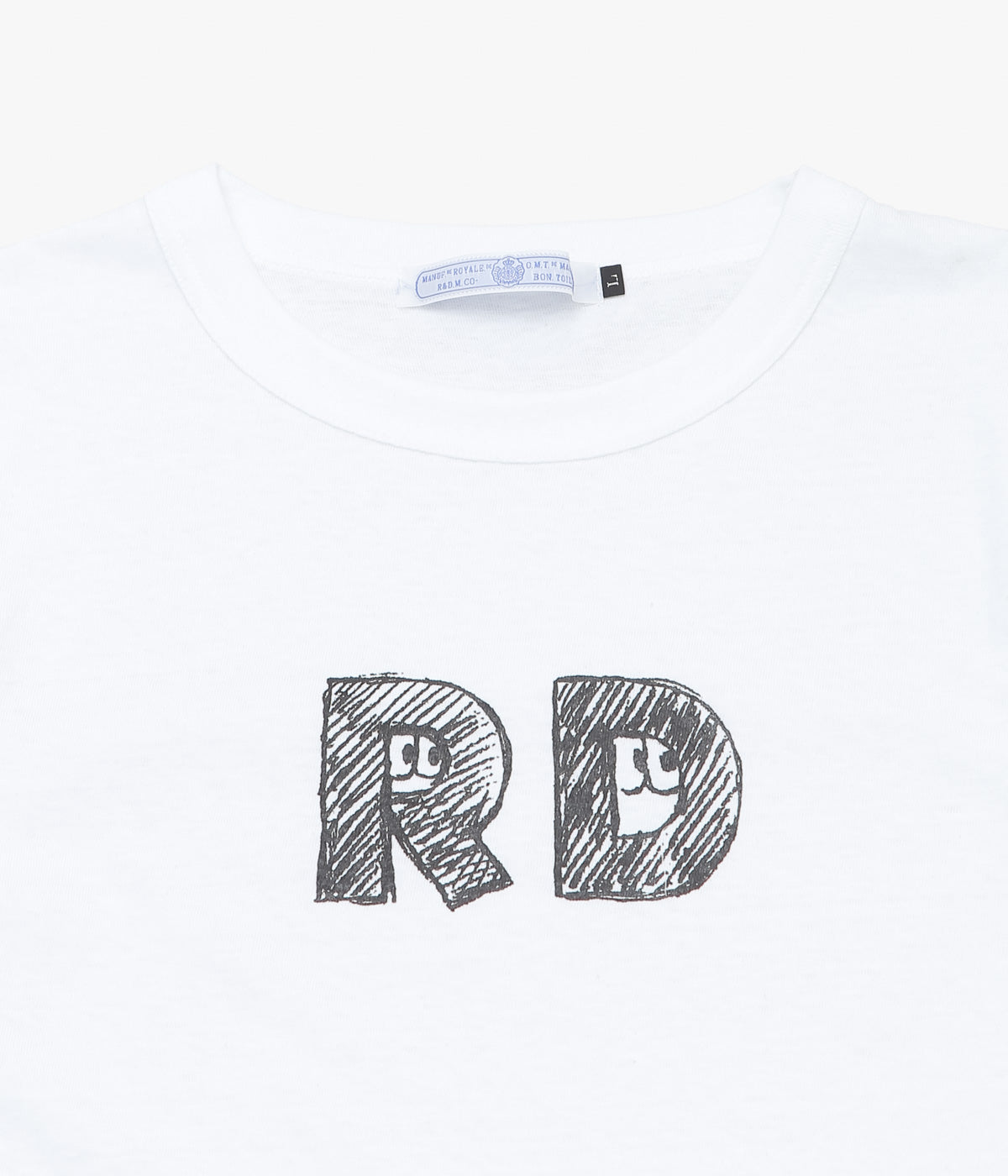 OLDMAN'S TAILOR ''SPY EYE T-SHIRT (MEN'S)'' (WHITE)