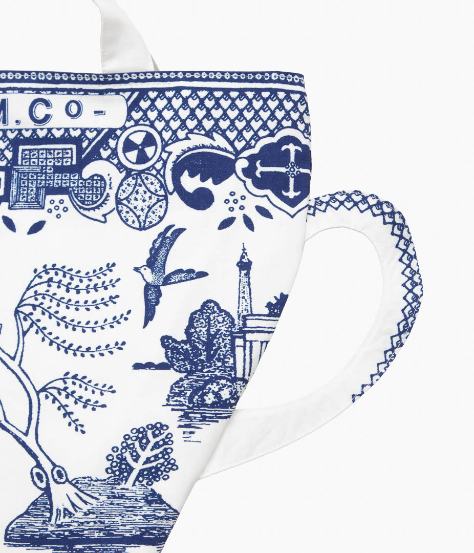 OLDMAN'S TAILOR ''TEA PLEASE BAG'' (BLUE) – THE STORE BY MAIDENS