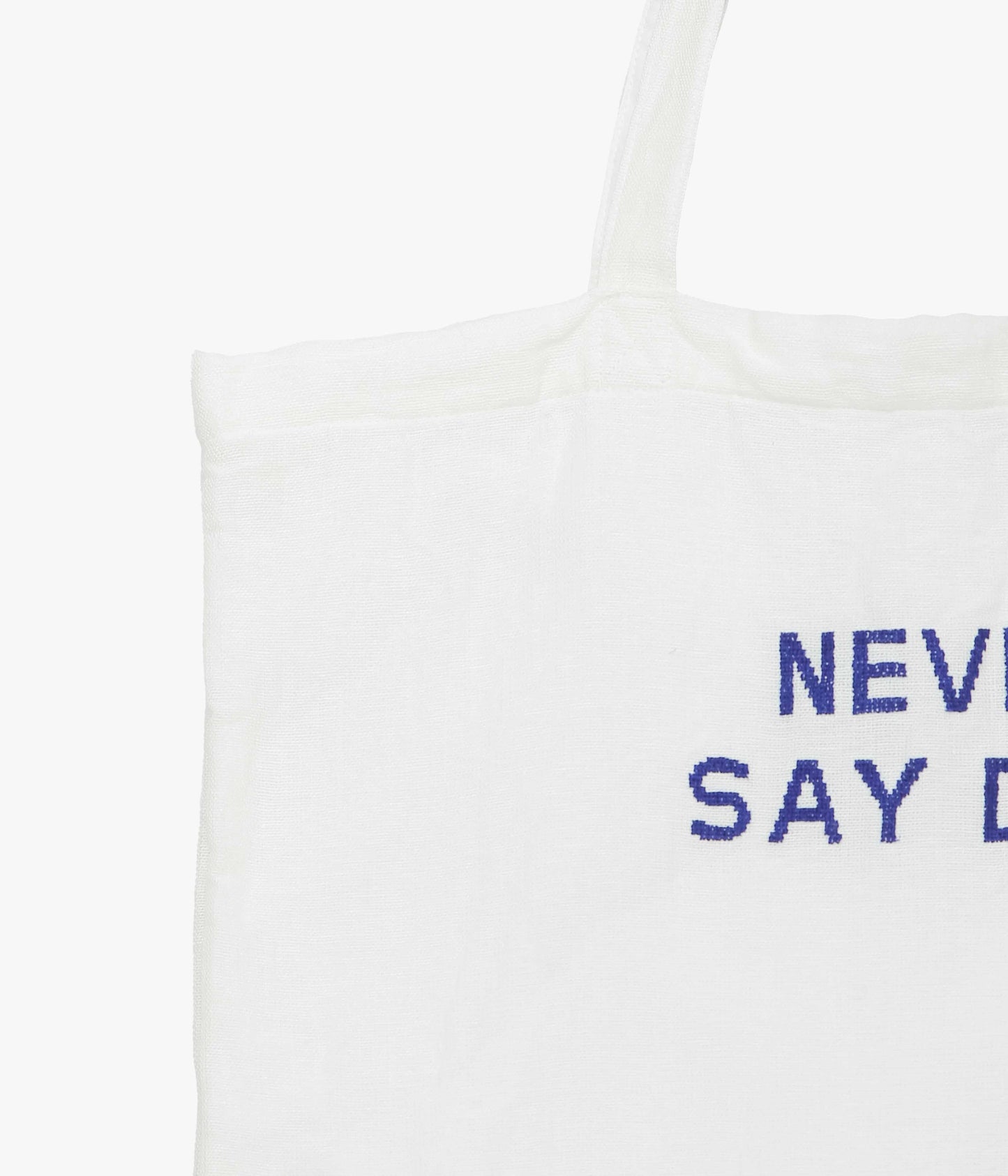 OLDMAN'S TAILOR ''TOTE BAG'' (NEVER SAY DIET)